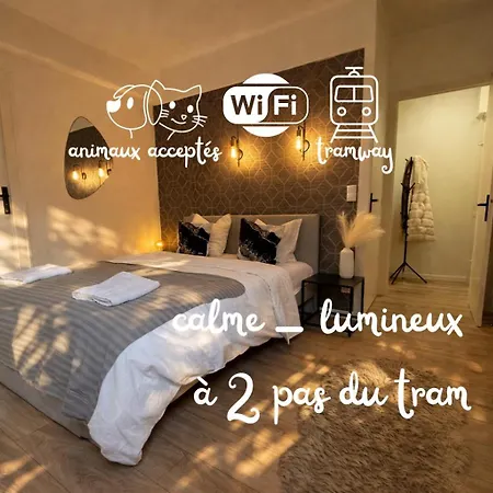 Apartamento Cocon Renove Pres Du Tram Dijon